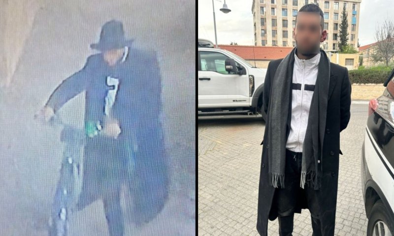 תושבים ערניים הזעיקו את המשטרה: ערבי התחזה לחרדי ופרץ לחנויות