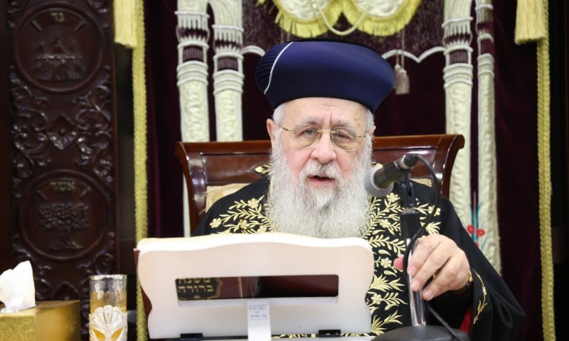 הראשון לציון בשיעורו: "הקדוש ברוך הוא יהרוג וישמיד את שופטי בג"צ"