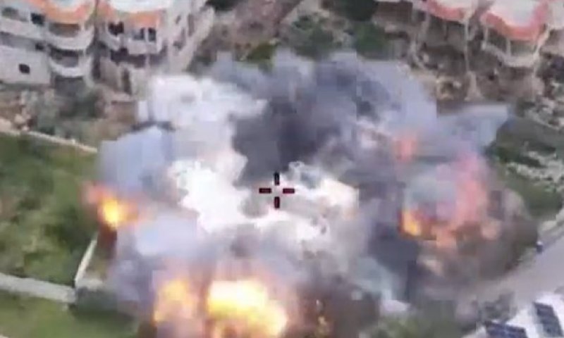 צה"ל תקף משגרים, מחסני אמצעי לחימה ומבנים בלבנון, חייל נפצע קל