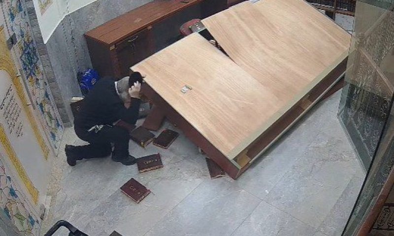 עוד רגע והארון היה מרסק את האברך: צפו בנס הגדול בכולל בראשון לציון