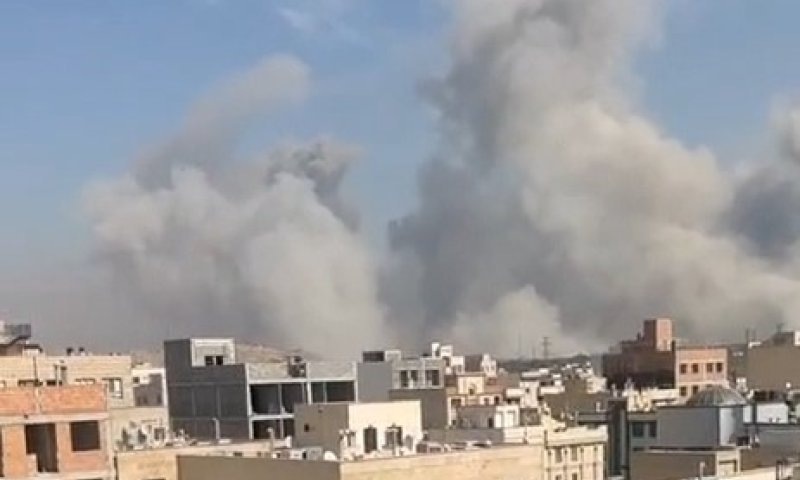 כך נראתה הבוקר איראן לאחר גל תקיפות של חיל האוויר