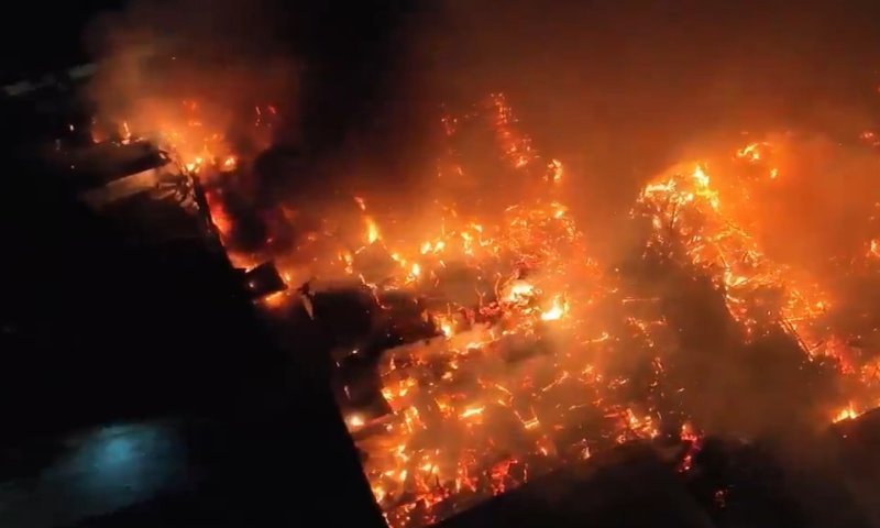 טרגדיה באל סלבדור: שרפת ענק החריבה מבנים היסטוריים; לפחות חמישה הרוגים