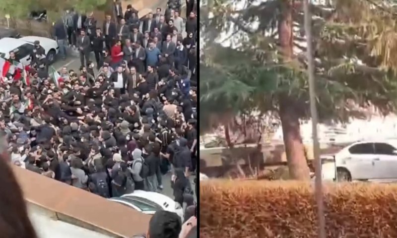 מתיחות שיא באיראן: נגמ"שים פשטו על האוניברסיטאות בטהראן | תיעודים