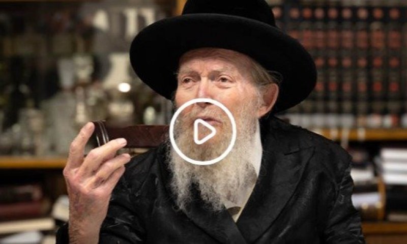 צפו: מרא דכולא תלמודא בהתבטאות נדירה: "מבטיח לכם הבטחה בליינד, על חשבונו של הקב"ה"