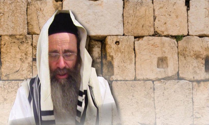 לקרוע רוע גזר דיננו: הגר"ב פינקל בתפילה היסטורית בכותל המערבי