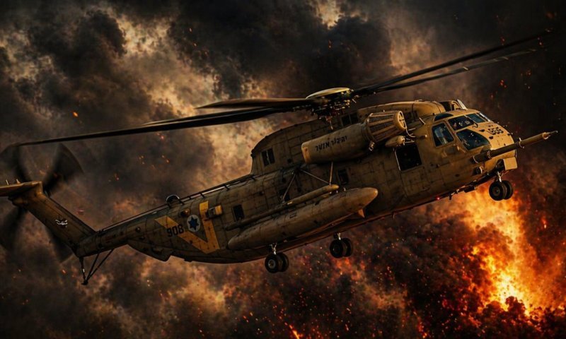 חילוץ דרמטי תחת אש ומסוק שהמריא תוך 24 שניות