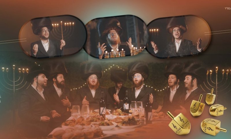 צפו: מקהלת קאפלה מארחת את גדולי הזמר החסידי לפיוטי הדלקת נרות חנוכה