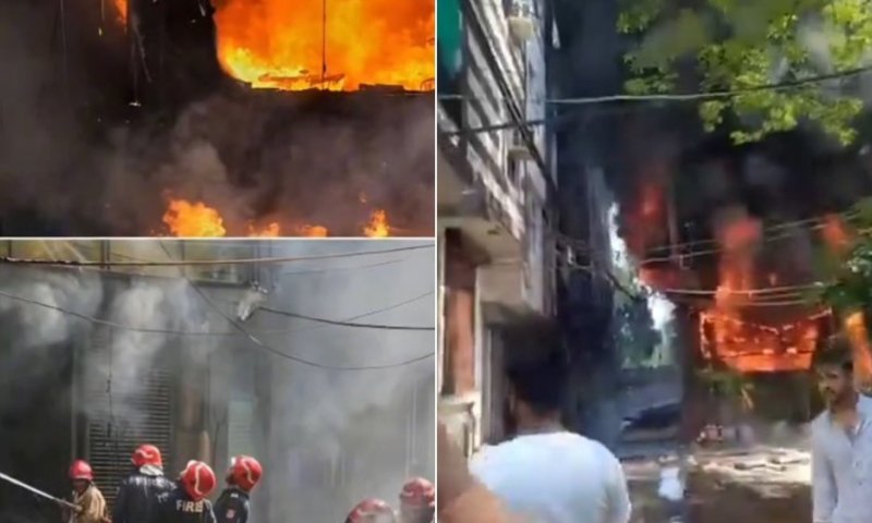 אסון בניו דלהי: לפחות 21 הרוגים בשריפת ענק במלון