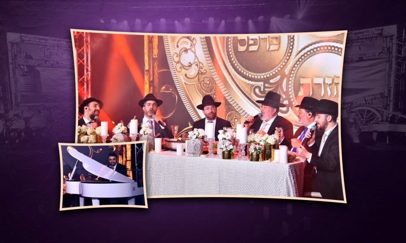 "כשהיו מסובין בבני ברק" גדולי הזמר הליטאי במחרוזת התרוממות מתוך ארוע הכנה לליל הסדר