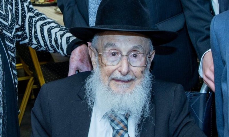 נפטר במיתת נשיקה: הצדיק רבי חיים אילוז זצ"ל הלך לעולמו בגיל 95