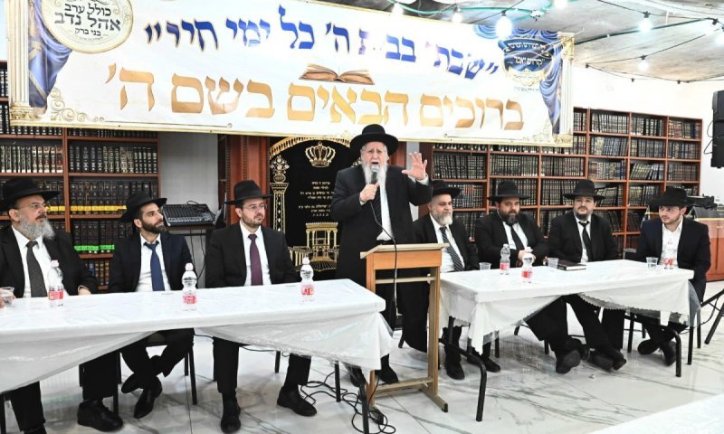 מעמד מרומם בבני ברק: כולל הערב יוצא לדרך