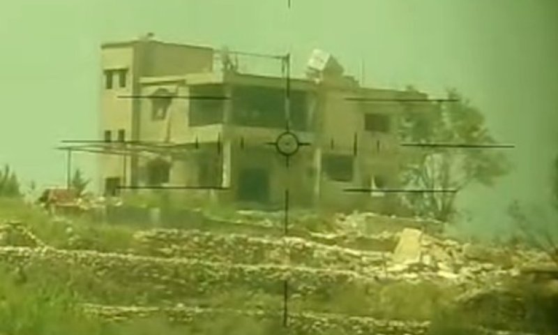 תיעוד מתוך הטנק: חיסול מחבל שהפעיל אמצעי תצפית על כוחות צה"ל