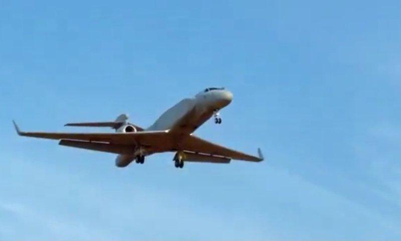 זה מתקרב: המטוס האסטרטגי האמריקני בדרכו למזרח התיכון