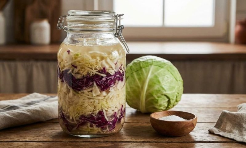 פצצת בריאות בצנצנת: שף יוסי הבלין עם המדריך המלא להכנת כרוב כבוש ביתי