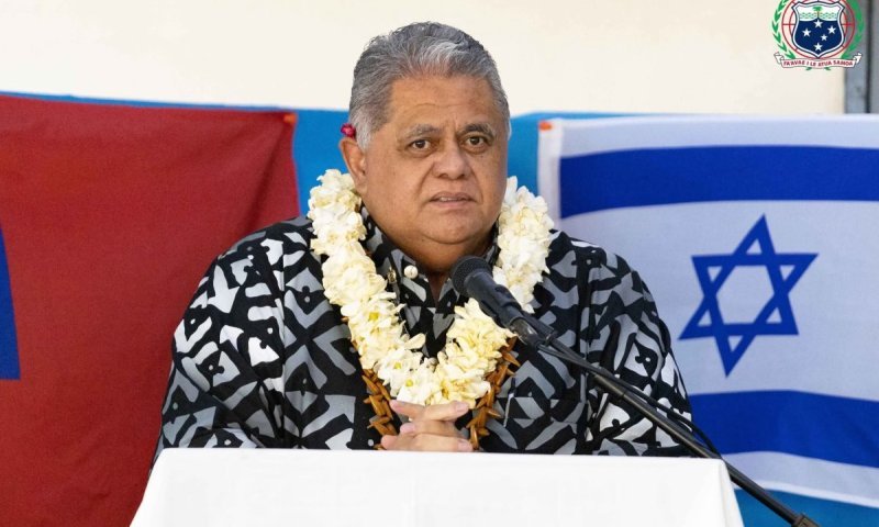 סמואה תפתח שגרירות בירושלים, ראש הממשלה הוזמן לישראל