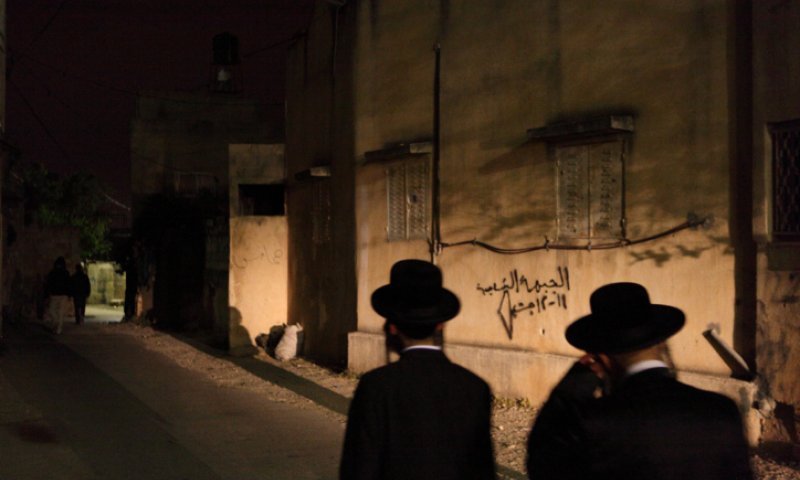 עימות בכיפל חארס: כ-100 חסידים נכנסו לכפר, 5 חשודים נעצרו