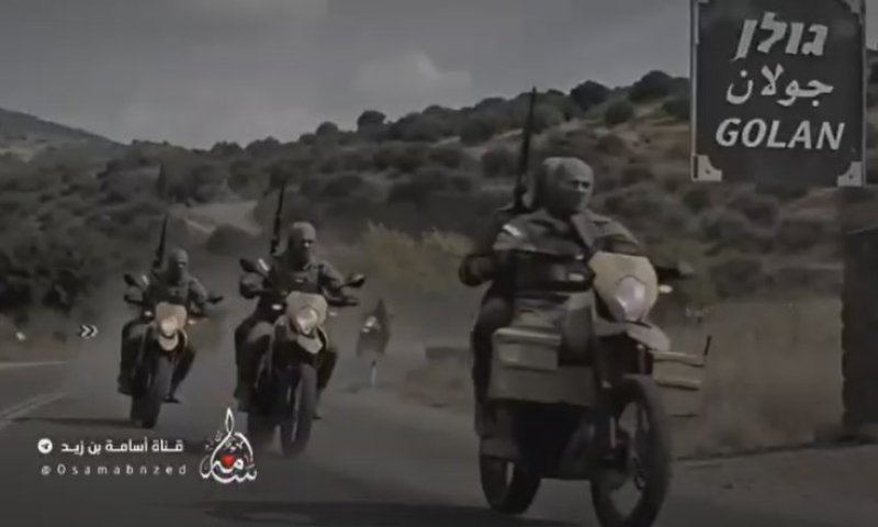 "נראה זאת בקרוב": סרטון האימה שמדמה פלישת ג'יהאדיסטים מסוריה לרמת הגולן