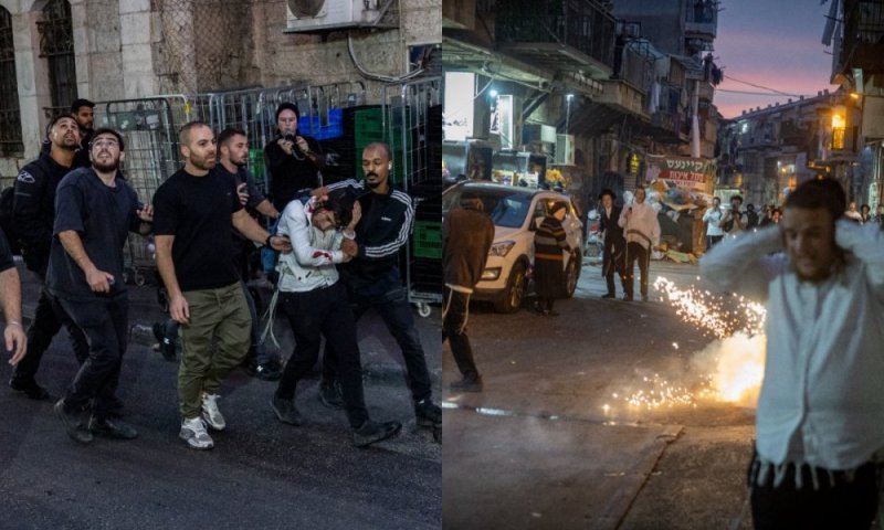 מהומות במאה שערים: אבנים לעבר שוטרים, שהשליכו רימונים בלב השכונה