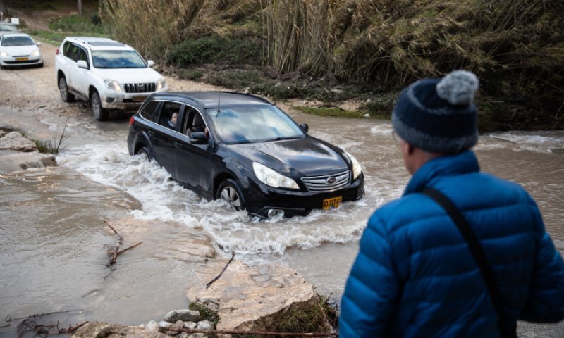 אל תגידו "לא ידענו": אלו האזורים שייכנסו מחר לעוצר בגלל השיטפונות