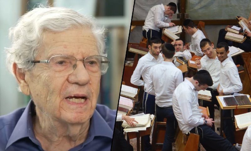 ההצהרה המפתיעה של אהרן ברק: "פטור ללומדי תורה - ללא הגבלה"