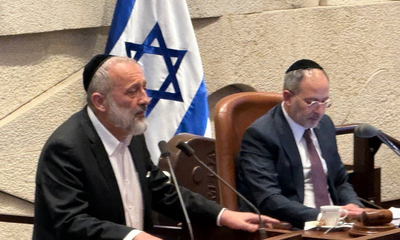 ש"ס משיקה קמפיין רשת למען חוק יסוד: לימוד תורה