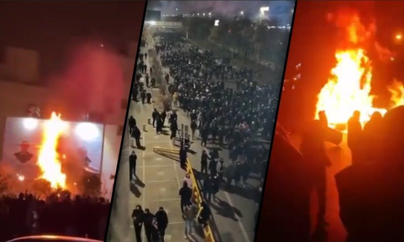 חמינאי העלה את רמת הכוננות באיראן לגבוהה ביותר, דיווחים במדינה על מאות הרוגים במחאות