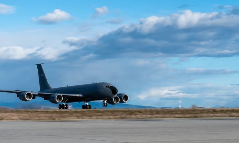 תיעוד: מטוס התדלוק שנפגע בתאונה אווירית בעיראק