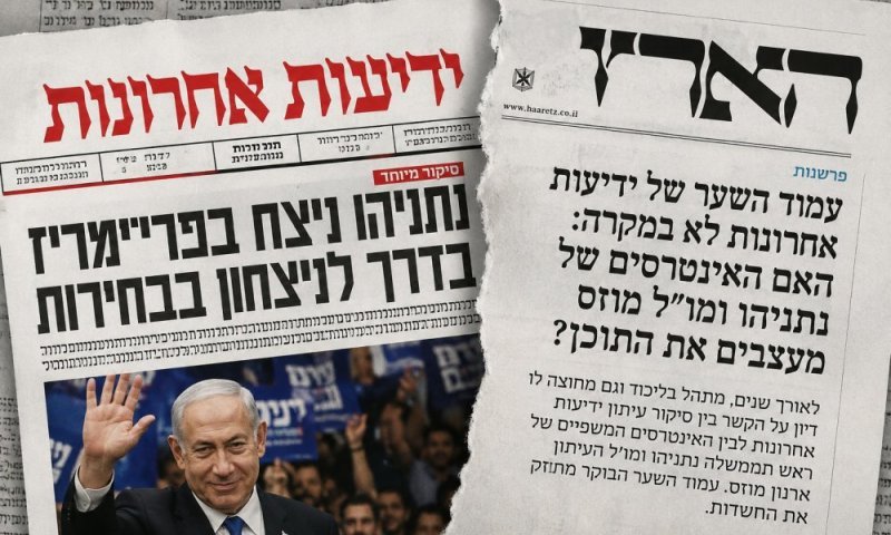 ידיעות אחרונות נגד עיתונאים בהארץ: "מפיצים ספקולציות שקריות"