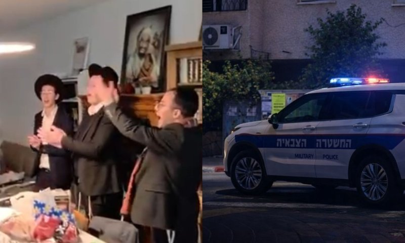 בהרצליה וברמת השרון: עשרות התאספו - ומנעו את מעצרם של תלמידי הישיבה