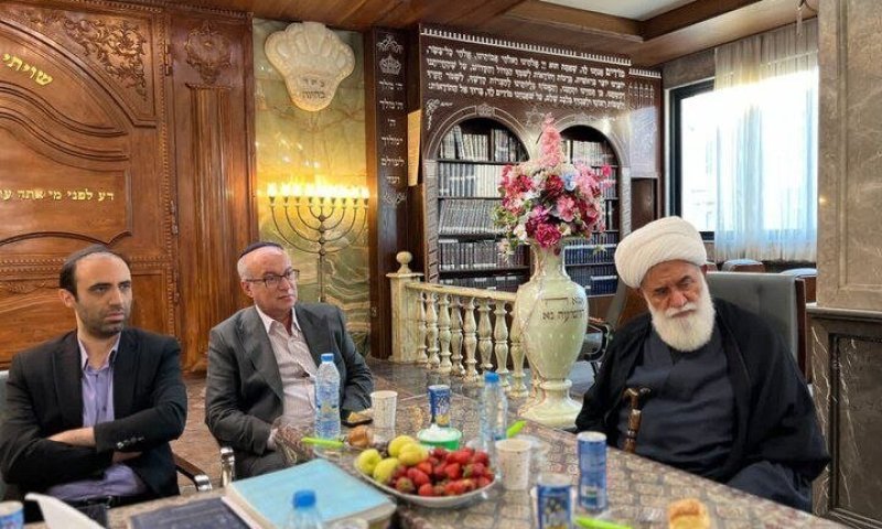 בכיר איראני בזירת הרס בית הכנסת: "הפגיעה חשפה את הפנים האמיתיות של הציונות"