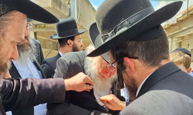 אחותו היחידה של המשגיח מסלבודקה נטמנה עם הקבלות