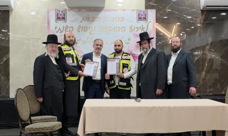 "בזכותכם אני חי": יו"ר המועצה הדתית הגיע להודות למתנדבים שהצילו את חייו