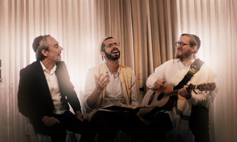 חברותא - דייויד טויב ומוישל׳ה שניידר עם עמירן דביר