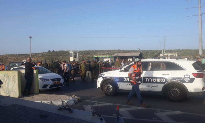 נסיון פיגוע דריסה: שני מחבלים חוסלו - ברכבם נמצא נשק