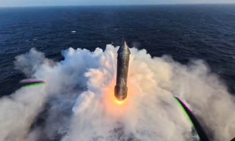 לראשונה: חללית Starship השלימה נחיתה רכה בלי להתפרק באוויר