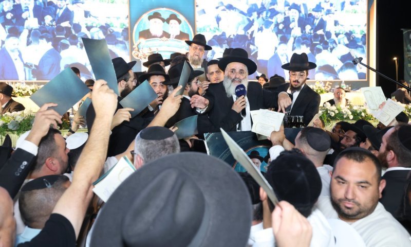 הילולת רבי יורם אברג'ל בסימן התרחבות המוסדות והקמת שלוחה בקרית מלאכי
