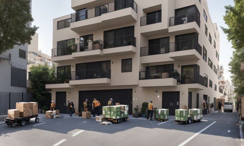 מנוף או מדרגות - מתי באמת צריך הובלת מנוף?