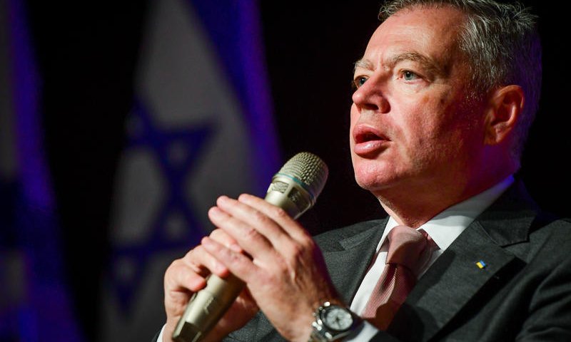 שגריר אוקראינה זעם ועזב את הכותל: "היו צריכים להודיע לי"