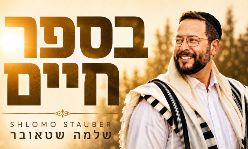 שלמה שטאובר בשיר חדש ומרגש: "בסֵפֶר חַיִּים"