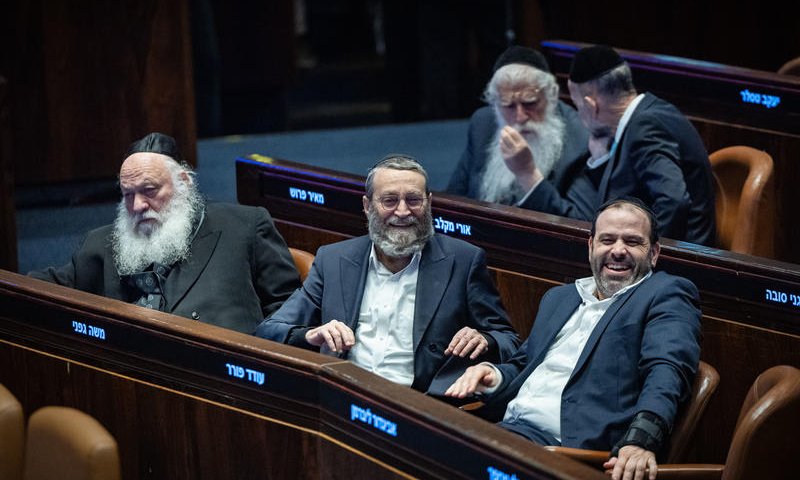 החרדים יצביעו בעד התקציב בקריאה ראשונה למרות המשבר סביב חוק הגיוס